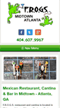 Mobile Screenshot of frogsmidtown.com